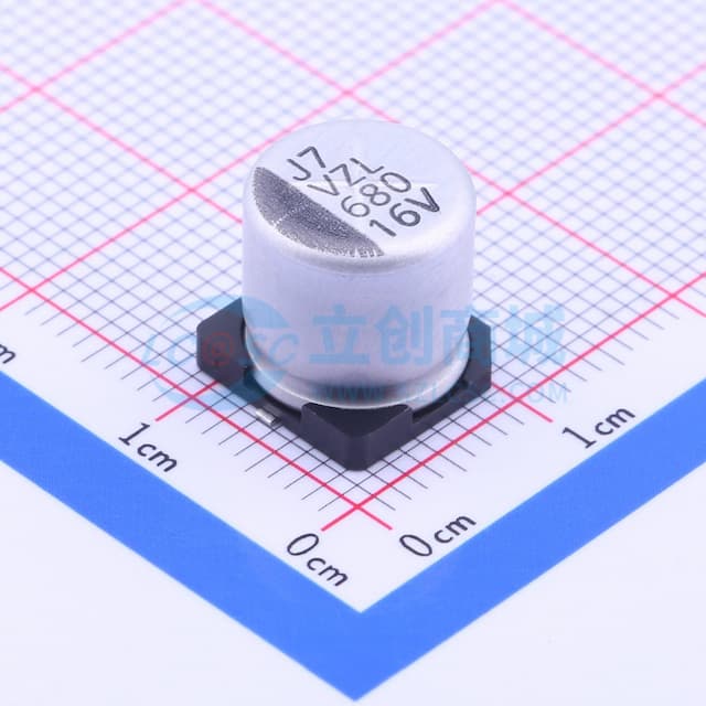 680uF ±20% 16V实物图