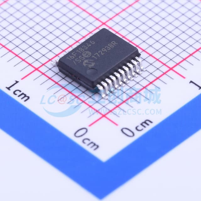 PIC16F18346-E/SS实物图