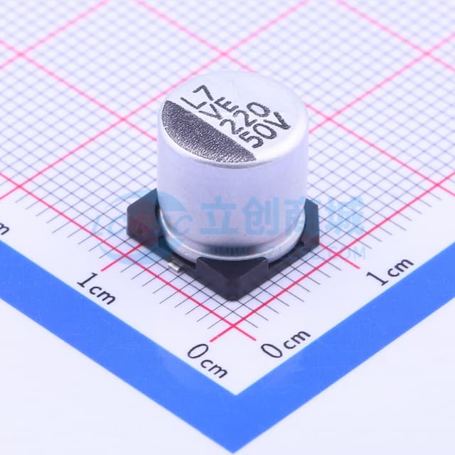 220uF ±20% 50V实物图
