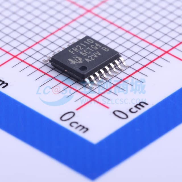 具有 2KB FRAM、1KB SRAM、比较器、10 位 ADC、UART/SPI 和计时器的 16MHz MCU实物图