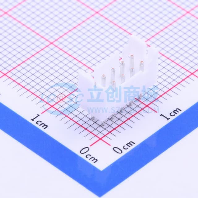 2x5P 间距:2mm 直插 系列:PHD 【插件】实物图