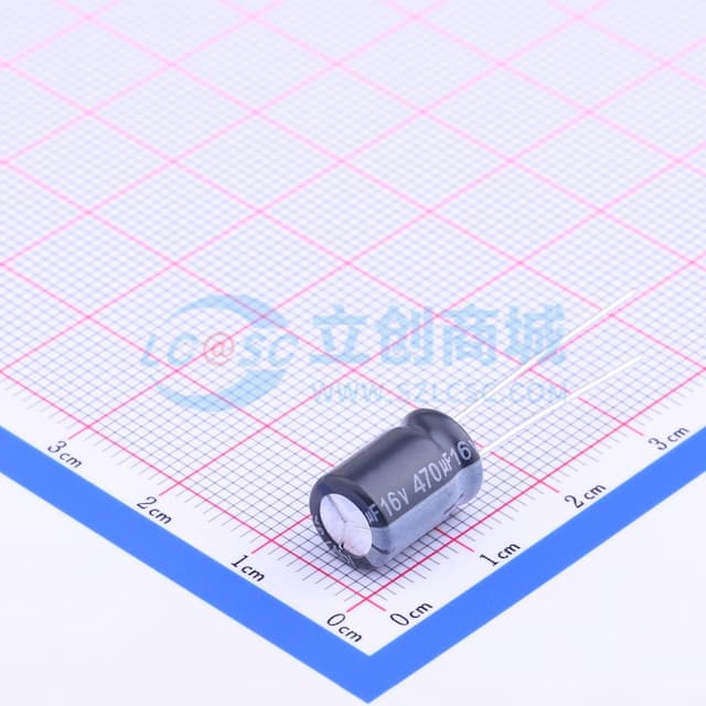 470uF ±20% 16V 【插件】实物图