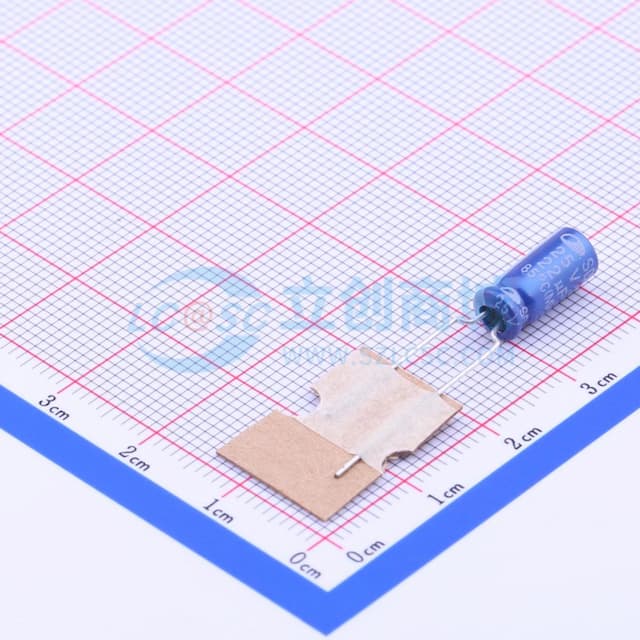 22uF ±20% 25V 【引线】实物图