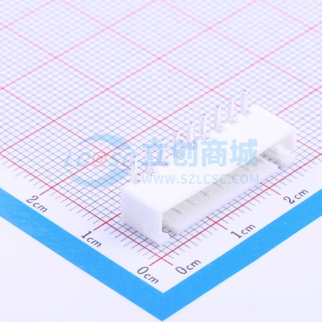 1x9P 间距:2.5mm 弯插 系列:XH 【插件】实物图