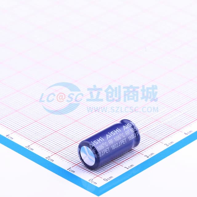 1500uF ±20% 10V 【引线】实物图