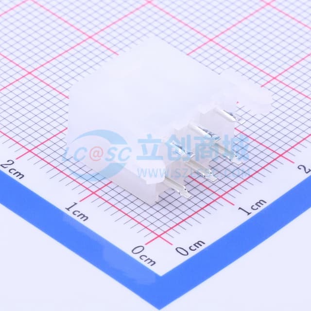 2x3P 间距:4.2mm 直插 【插件】实物图