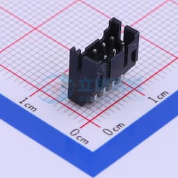黑色 2x4P 间距:2mm 弯插【插件】缩略图