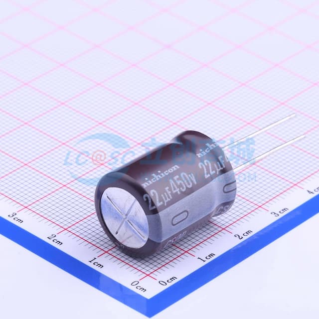 22uF ±20% 450V 【插件】实物图