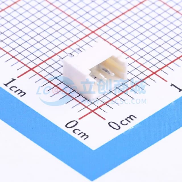 1x3P 间距:1.25mm 直插 系列:PicoBlade(MX 1.25) 【插件】实物图