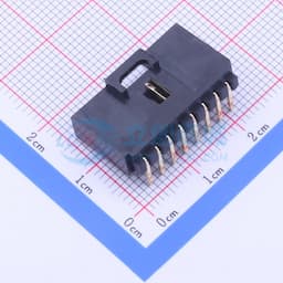1x8P 间距:2.54mm 弯插 【插件】缩略图