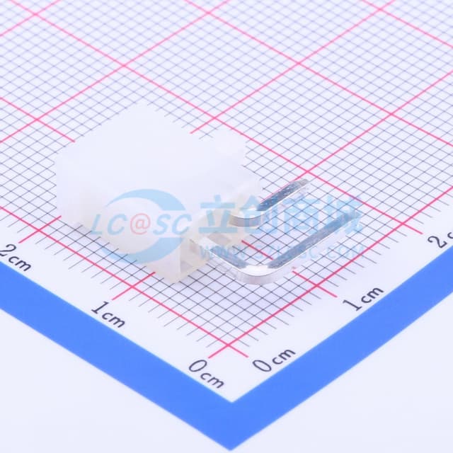 2x1P 间距:4.2mm 弯插 【插件】实物图
