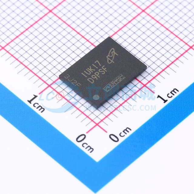 2Gb：X4、X8、X16 DDR3 SDRAM实物图