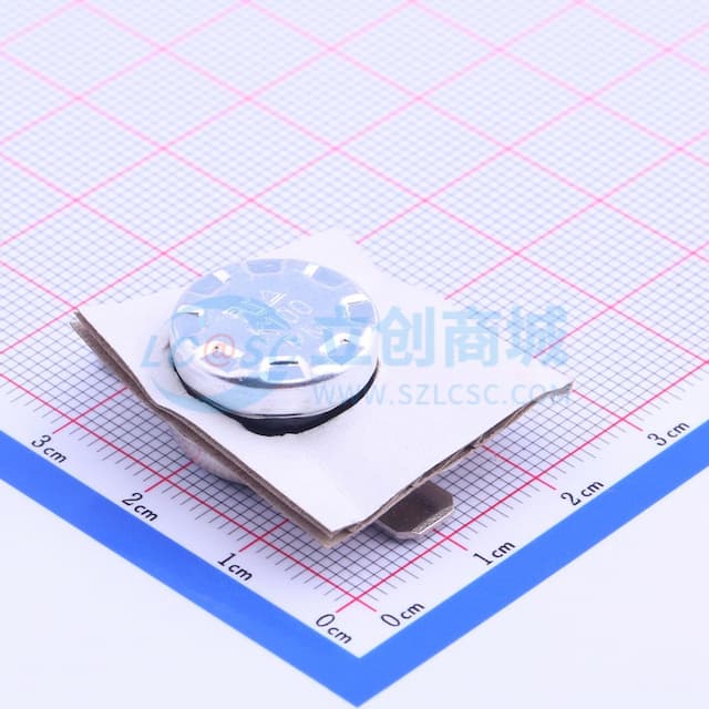 常开K 动作温度：100℃ 恢复温度：85℃ 10A实物图