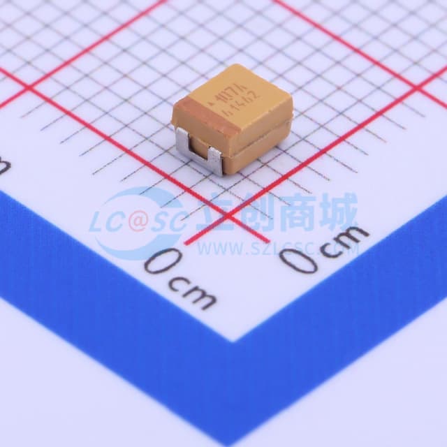 100uF ±20% 10V实物图