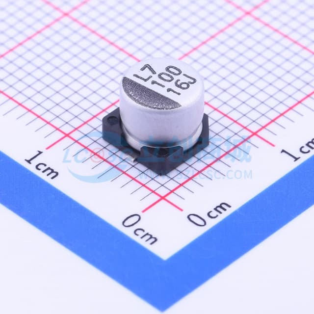 100uF ±20% 16V实物图