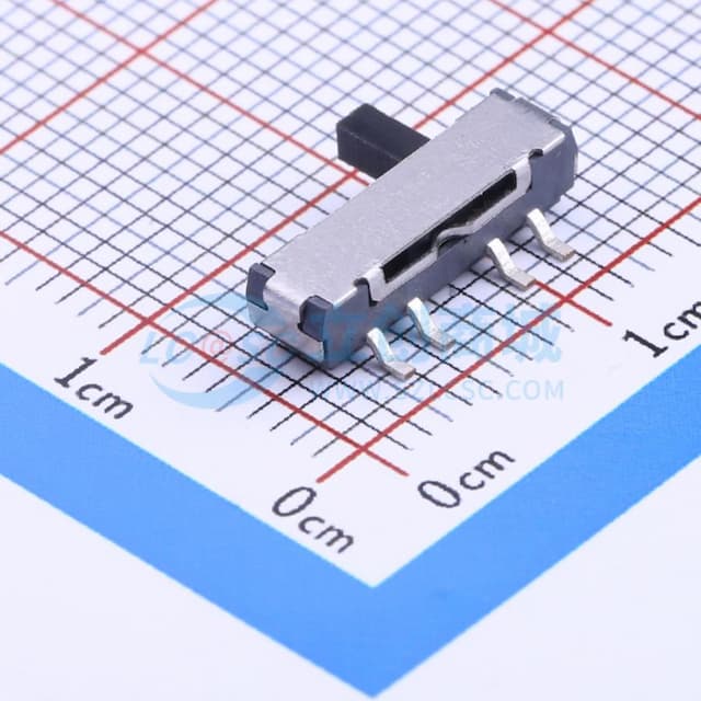 卧贴三档 滑动开关实物图