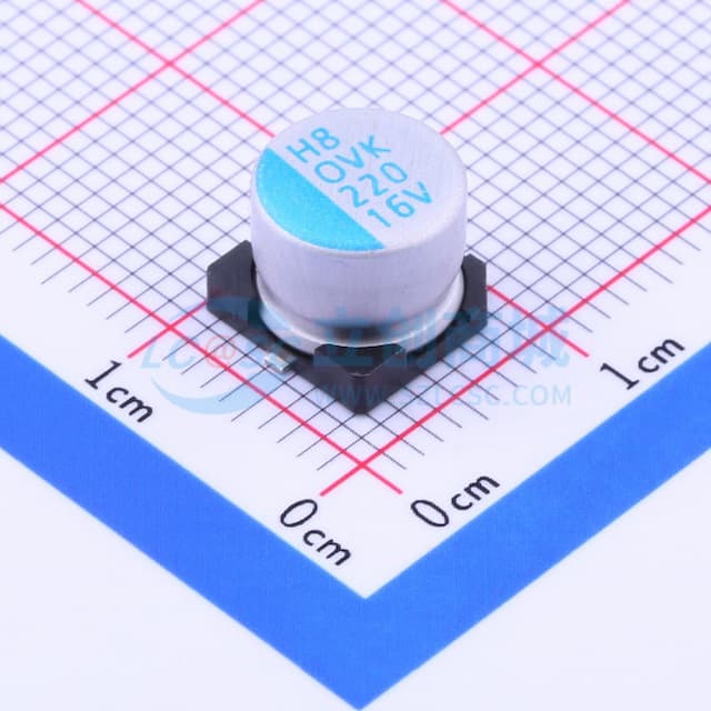 220uF ±20% 16V实物图