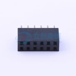 2x6P 间距:2.54mm 直插 【排针】缩略图