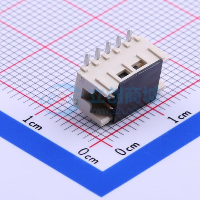 奶油色 间距:2mm 2x5P 立贴实物图