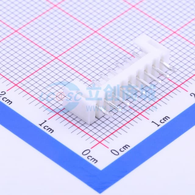 系列:PH 间距:2mm 1x9P 【插件】实物图