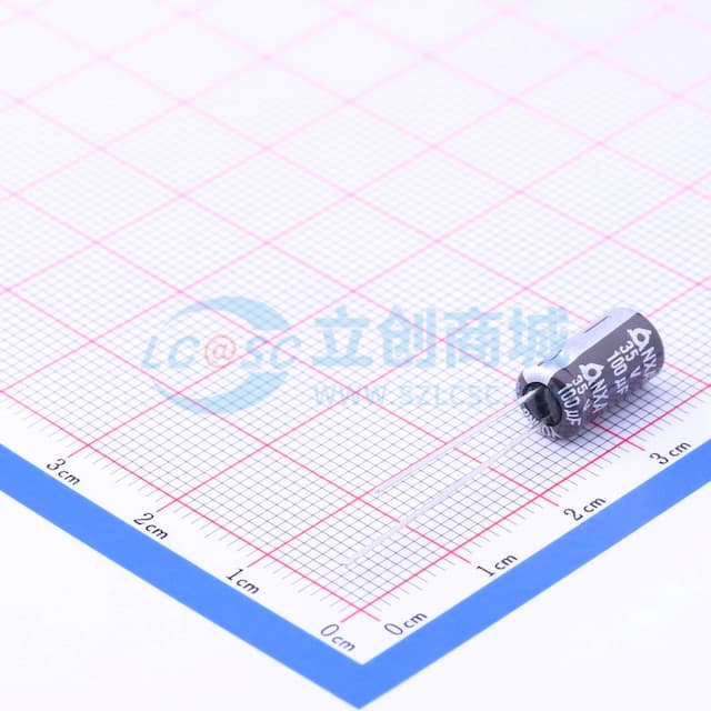 100uF ±20% 35V 【引线】实物图
