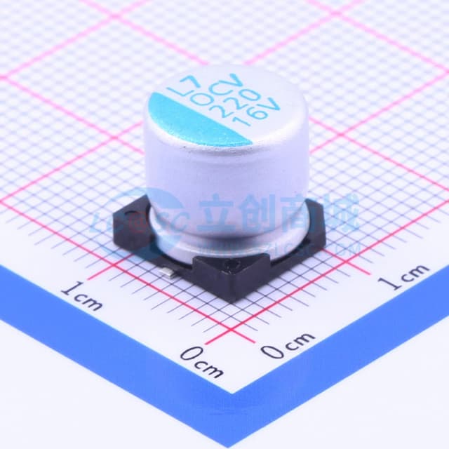 220uF ±20% 16V实物图