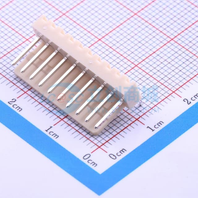 MX2.54弯针座【插件】实物图