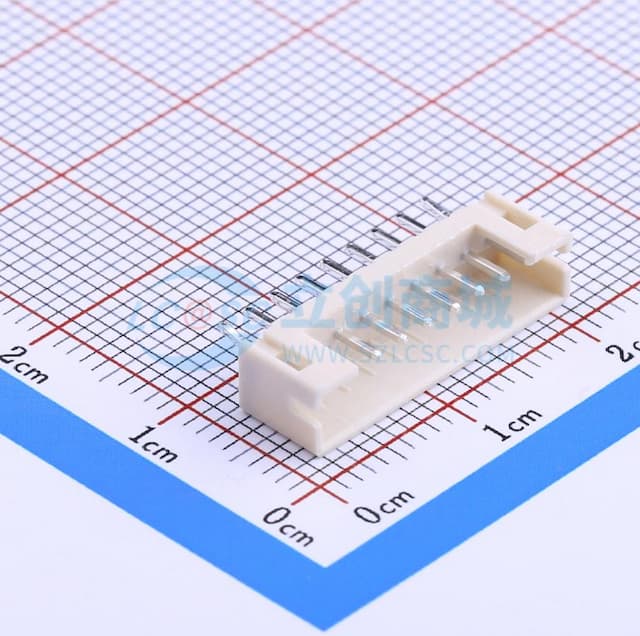1x9P 间距:2mm 直插 系列:PH 【插件】实物图
