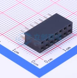 2x7P 间距:2.54mm 直插 【排针】缩略图
