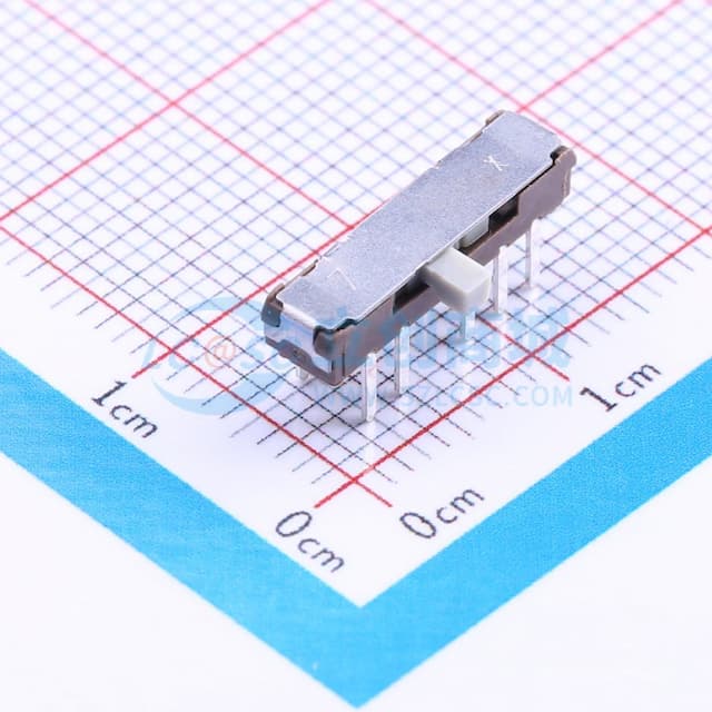 3.5(H)mm，2mm行程型滑动开关【拨动】实物图