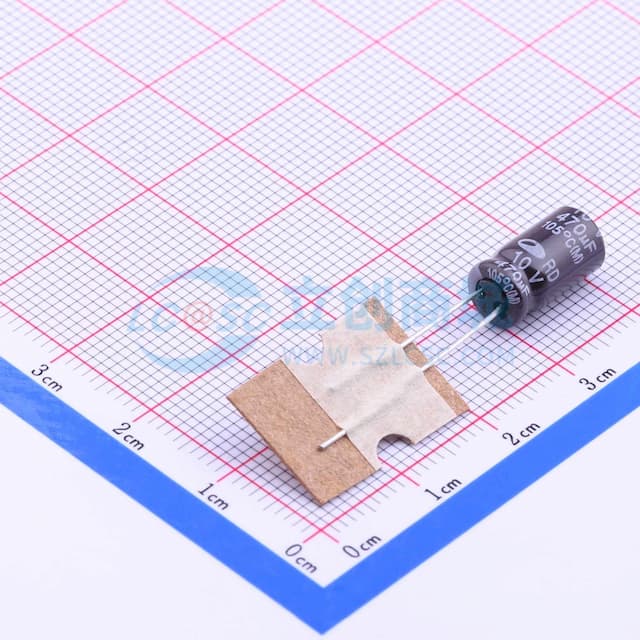 470uF ±20% 10V 【引线】实物图