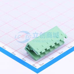 1x6P 5.08mm 排数:1 每排P数:6 【插拔】缩略图