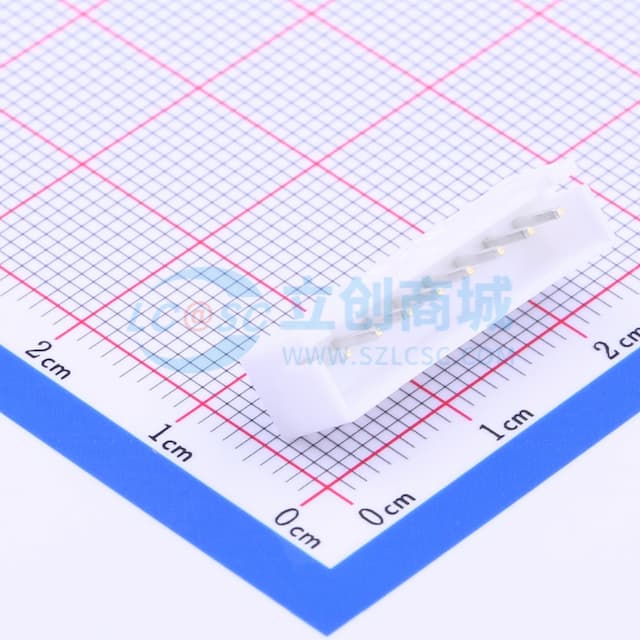 1x8P 间距:2.5mm 直插 系列:XH 【插件】实物图