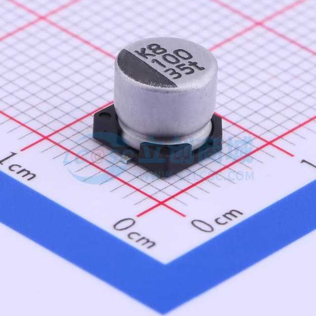 100uF ±20% 35V实物图