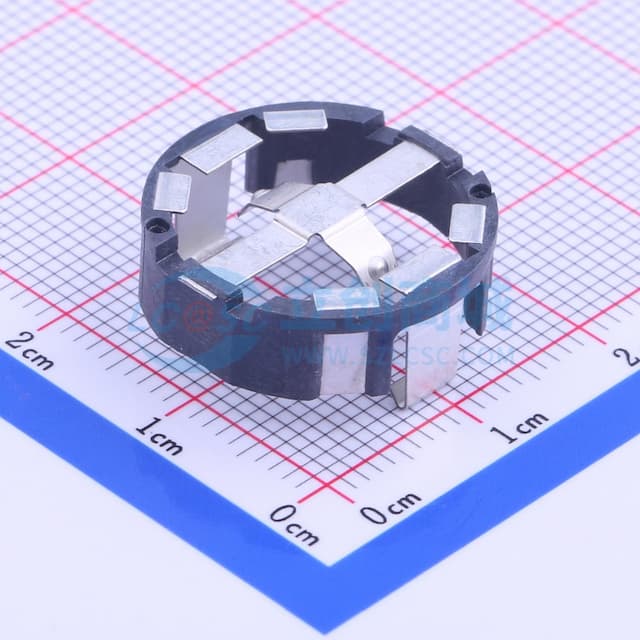 电池底座实物图