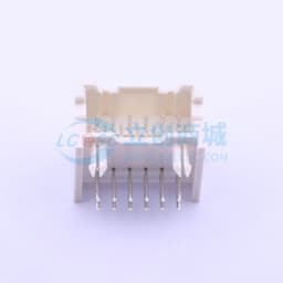 2x6P 间距:2.5mm 弯插 系列:XAD 【插件】缩略图