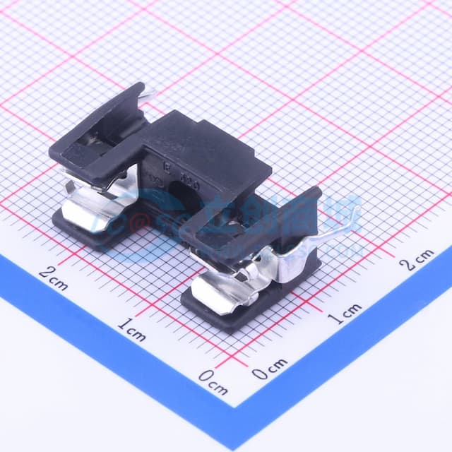 【插件】600V 10A 保险丝座实物图