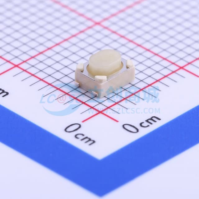 4.2*3.2*2.5mm 立贴 轻触开关实物图