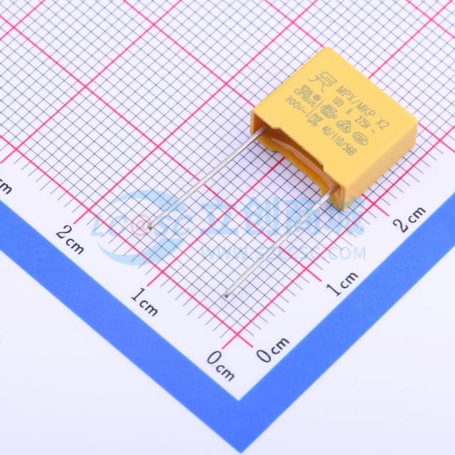 10nF ±10% 275V 等级:X2 【插件】实物图