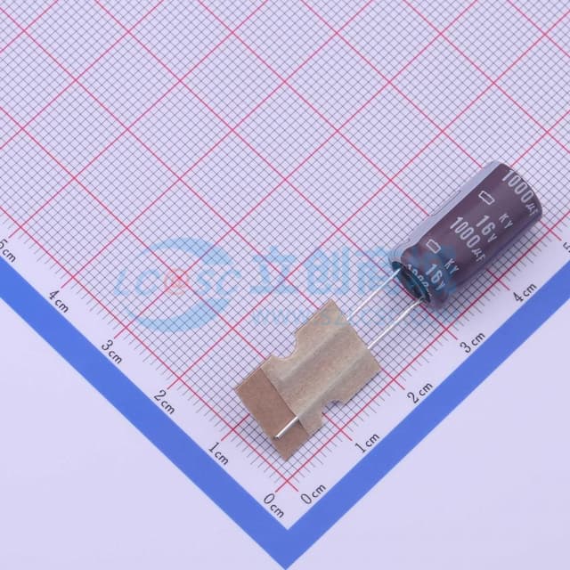 1000uF ±20% 16V 【引线】实物图
