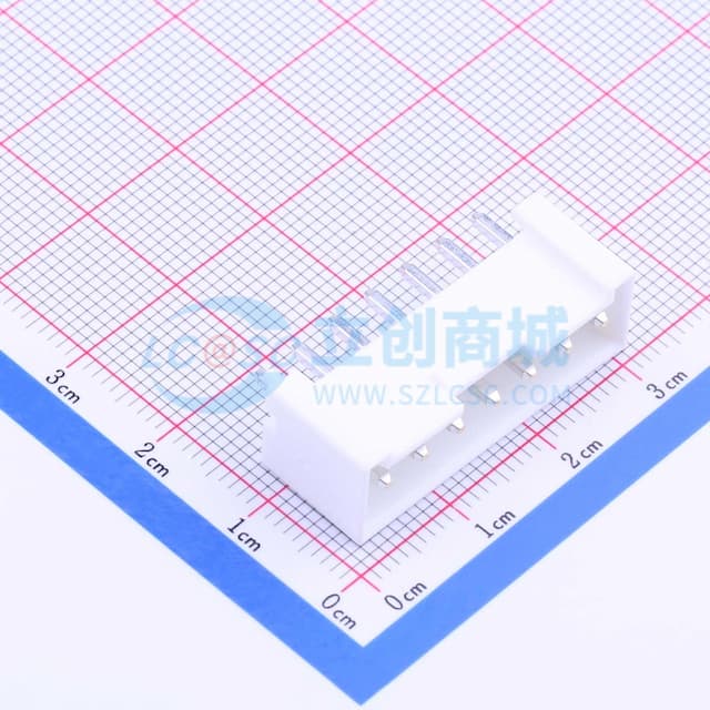 1x7P 间距:3.96mm 直插 系列:VH 【插件】实物图