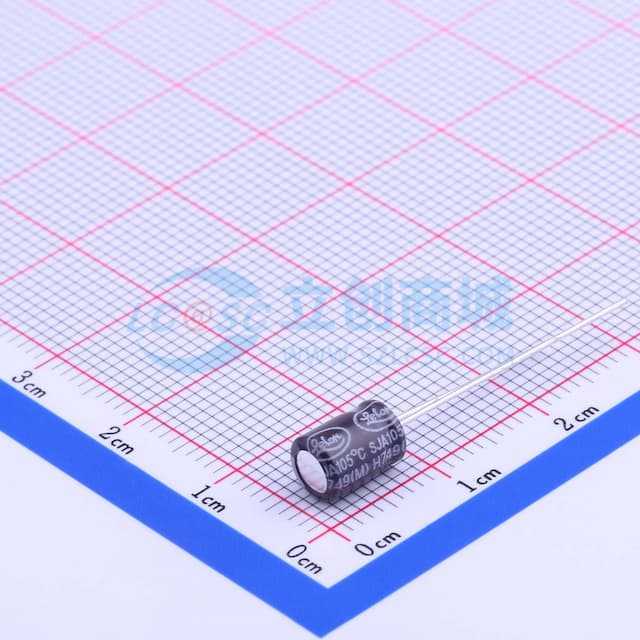 4.7uF ±20% 50V 【引线】实物图