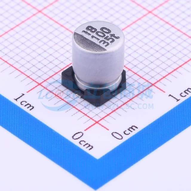 100uF ±20% 35V实物图