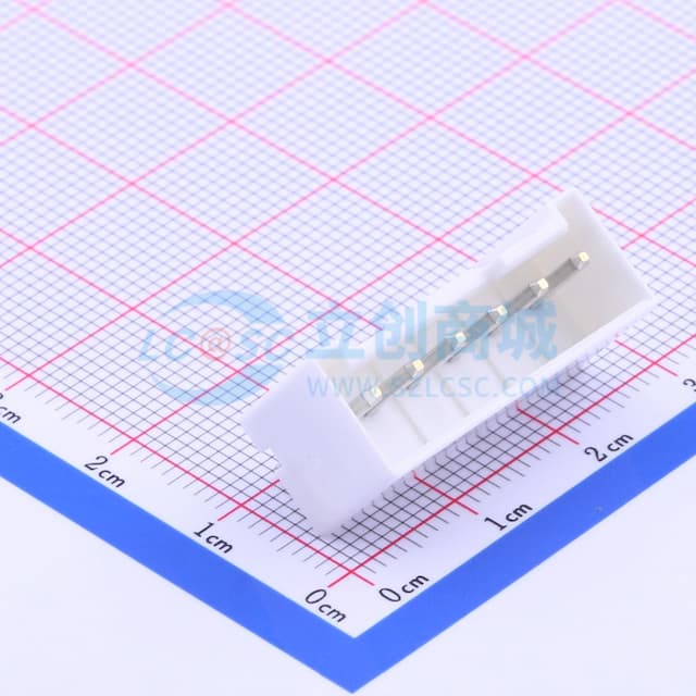 1x6P 间距:3.96mm 直插 系列:VH 【插件】实物图