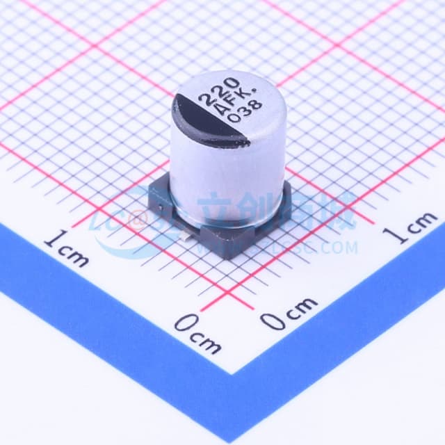 220uF ±20% 10V实物图