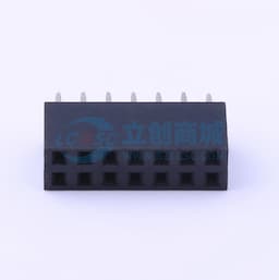 2x7P 间距:2.54mm 直插 【排针】缩略图
