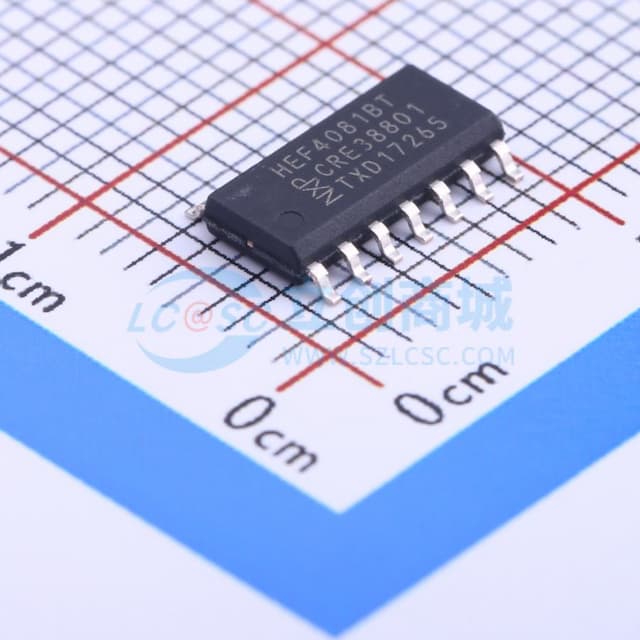 四路二输入与门实物图