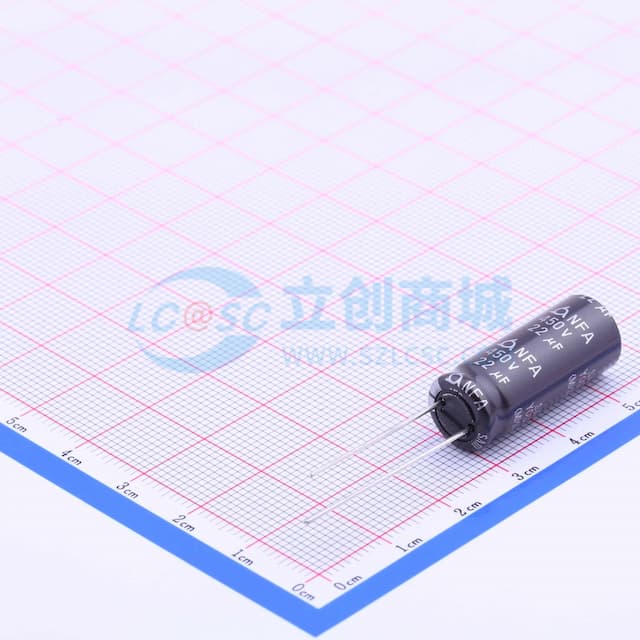 22uF ±20% 450V 【引线】实物图