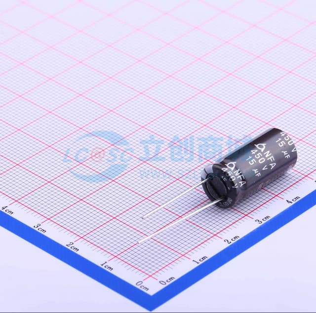 15uF ±20% 450V 【引线】实物图