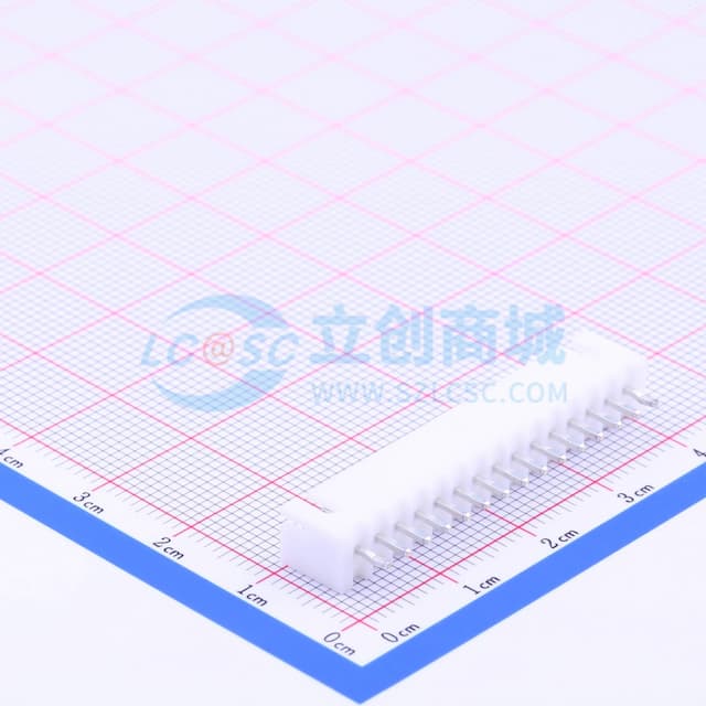 1x15P 间距:2.5mm 直插 系列:XH 【插件】实物图